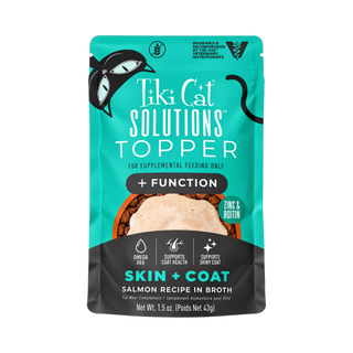 Tiki Cat Born Carnivore Functional Topper Skin & Coat Wet Cat Food