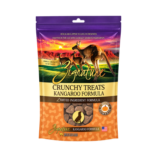 Zignature Kangaroo Ziggy Bars Biscuit Dog Treat