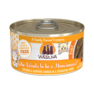 Weruva Who Wants To Be A Meowionaire Chicken & Pumpkin Pate Wet Cat Food
