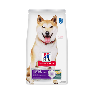 Hill's Science Diet Adult Sensitive Stomach & Skin Pollock Meal, Barley & Insect Meal Recipe Dry Dog Food