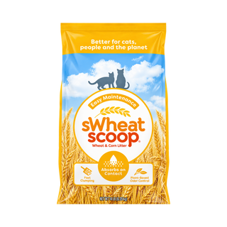 sWheat Scoop Easy Maintenance Cat Litter