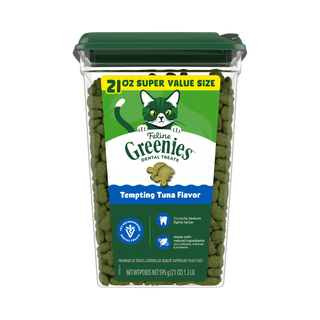 Feline Greenies Tempting Tuna Cat Treat