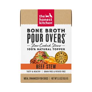 The Honest Kitchen Bone Broth Pour Overs Beef Stew Wet Dog Food