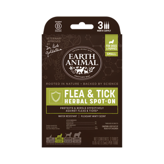 Earth Animal Herbal Flea & Tick Spot-On Small Dog