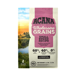 Acana Wholesome Grain Small Breed Dry Dog Food