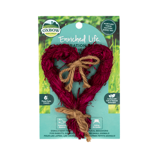 Oxbow Enriched Life Celebration Heart Small Animal Toy