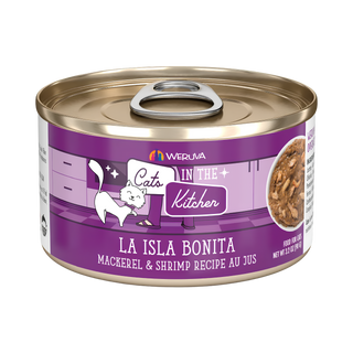 Weruva Cats In The Kitchen La Isla Bonita Mackerel & Shrimp Wet Cat Food