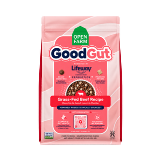Open Farm GoodGut Grass-Fed Beef Dry Dog Food
