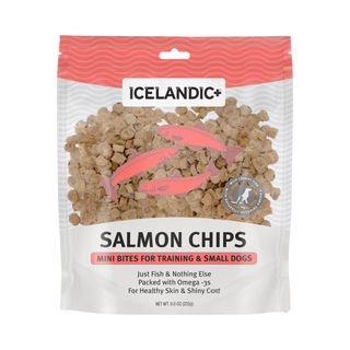 Icelandic Mini Salmon Fish Chip Dog Treat