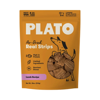 Plato Original Real Strips Lamb Dog Treat