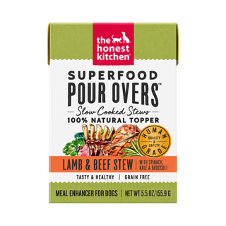 The Honest Kitchen Superfood Pour Overs Lamb & Beef Stew Wet Dog Food
