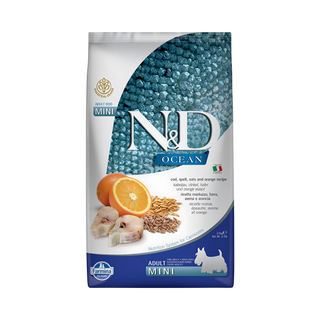Farmina Ancestral Grain Mini Adult Ocean Cod & Orange Dry Dog Food