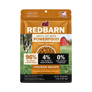 Redbarn Gluten Free Chicken Recipe Air Dried Dog Food