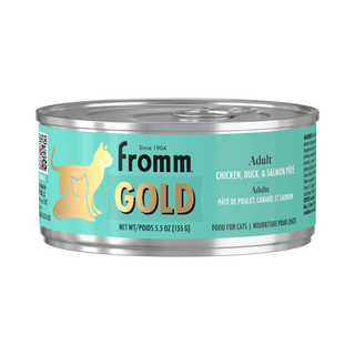 Fromm Gold Adult Chicken, Salmon & Duck Pate Wet Cat Food