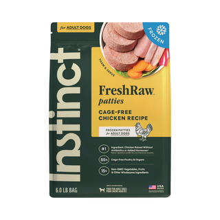 Instinct 85/15 Raw Chicken Patties Frozen Dog Food