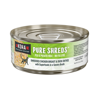 Koha Pure Shreds Chicken & Duck Wet Cat Food
