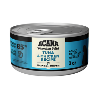Acana Premium Pâté Tuna & Chicken In Bone Broth Wet Cat Food