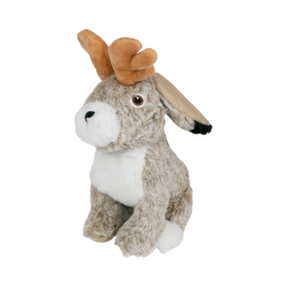 Tall Tails Animated Twitchy Plush Jackalope Dog Toy