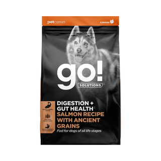 Petcurean Go! Digestive & Gut Health Salmon With Ancient Grains Dry Dog Food