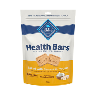 Blue Health Bar Baked Dog Treat