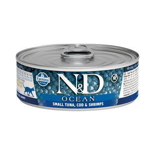 Farmina Grain Free Salmon, Cod & Shrimp Stew Wet Cat Food