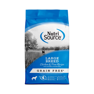 Nutrisource Grain Free Large Breed Chicken & Pea Dry Dog Food