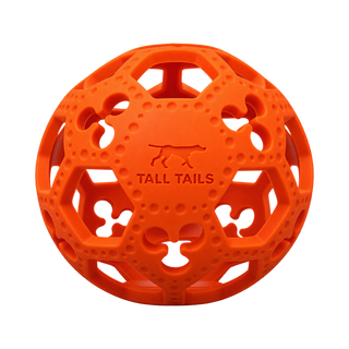 Tall Tails Goat Rubber Flexiball Orange Dog Toy