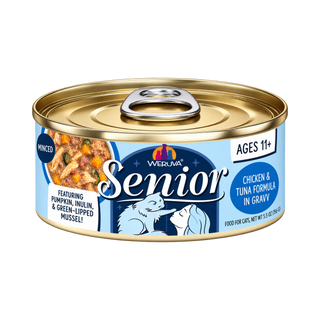 Weruva Senior Chicken Tuna Gravy Wet Cat Food