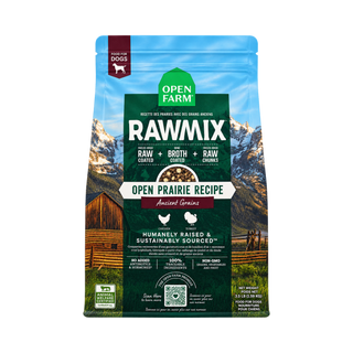 Open Farm Rawmix Ancient Grain Open Prairie Freeze Dried Dog Food