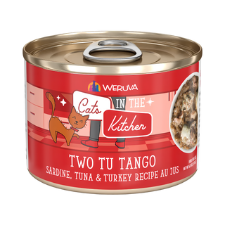 Weruva Cats In The Kitchen Two Tu Tango Sardine, Tuna & Turkey Wet Cat Food