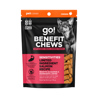 Petcurean GO! Benefit Chews Sensitivities Salmon Dog Treat