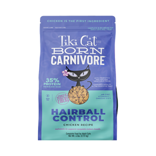 Tiki Cat Born Carnivore Hairball Control Chicken Dry Cat Food