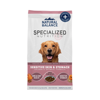 Natural Balance Specialized Nutrition Sensitive Skin & Stomach Salmon & Oatmeal Dry Dog Food
