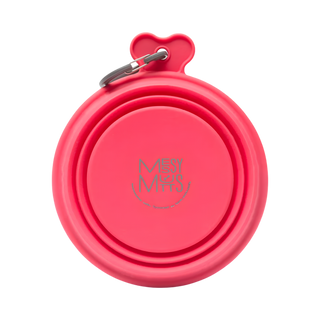 Messy Mutt's Collapsible Silicone 3 Cup Feeder Bowl