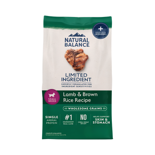 Natural Balance Lamb and Brown Rice Small Bites Dry Dog Food