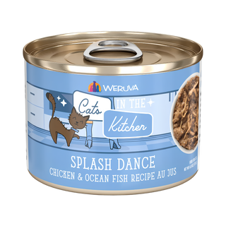 Weruva Cats In The Kitchen Splash Dance Chicken & Ocean Fish Wet Cat Food