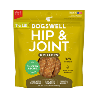 Dogswell Grillers Hip and Joint Grain Free Chicken Dog Treat