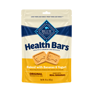 Blue Health Bar Baked Dog Treat