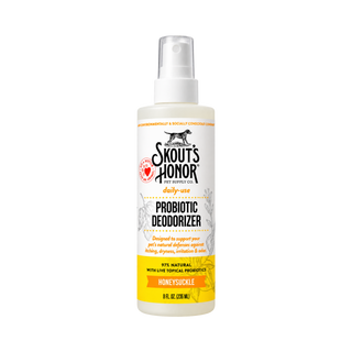 Skout's Honor Dog Grooming Probiotic Deodorizer Honeysuckle