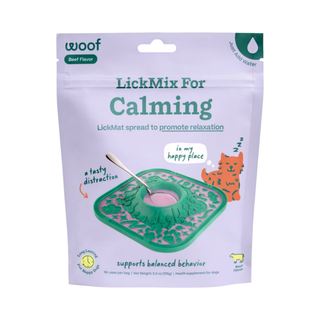 Woof Dog Treat Lick Mat Lickmix Calming