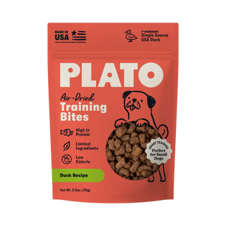 Plato Small Bites Duck Dog Treats