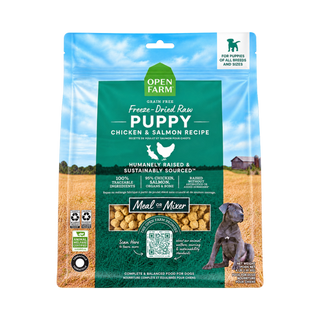 Open Farm Salmon & Chicken Puppy Freeze Dried Dog Food