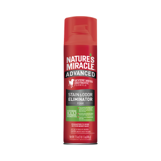 Natures Miracle Advanced Stain & Odor Remover Foam Spray For Dogs