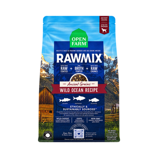 Open Farm RawMix Ancient Grains Wild-Ocean Recipe Freeze Dried Dog Food