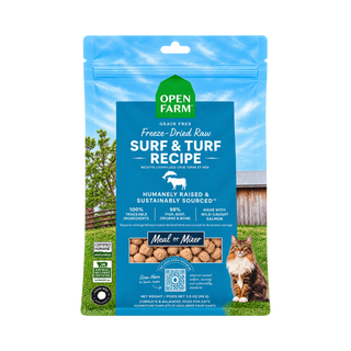 Open Farm Surf & Turf Raw Morsels Freeze Dried Cat Food