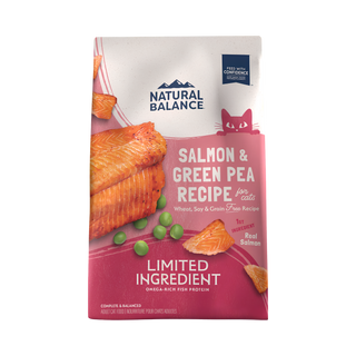 Natural Balance Green Pea & Salmon Dry Cat Food