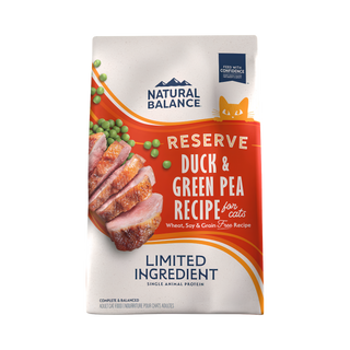 Natural Balance Green Pea & Duck Dry Cat Food