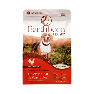 Earthborn Holistic Weight Control Chicken Meal & Vegetables Dry Dog Food