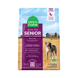 Open Farm Grain Free Senior Turkey & Chicken Dry Dog Food