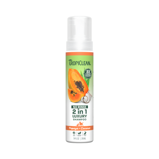 TropiClean Papaya & Coconut Waterless Shampoo